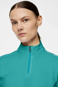 Adiola Quarter Zip Mid Layer|J.Lindeberg New