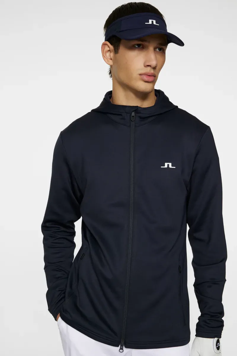 Aerial Full Zip Hood|J.Lindeberg Discount