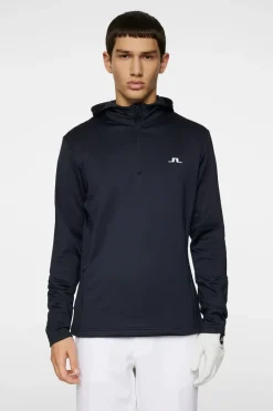 Aerial Quarter Zip Hood|J.Lindeberg Clearance