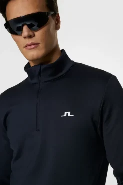 Aerial Quarter Zip Mid Layer|J.Lindeberg Discount