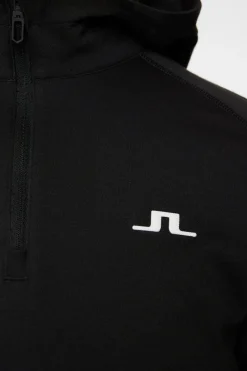 Agnes Quarter Zip Hood|J.Lindeberg Outlet