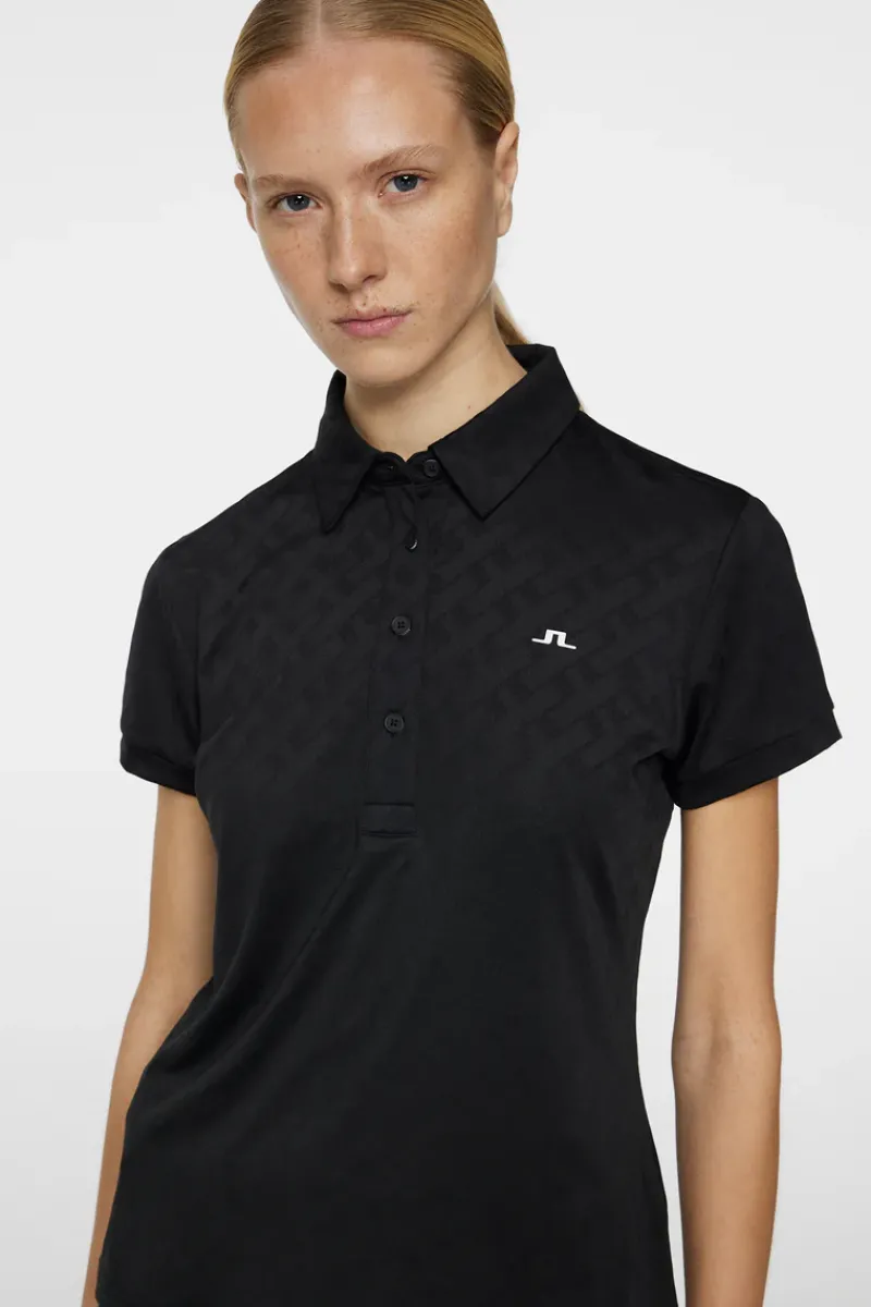 Alaya Jacquard Polo|J.Lindeberg Clearance