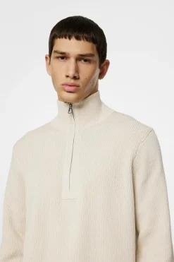 Alex Half Zip Knitted Sweater|J.Lindeberg Best