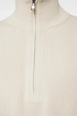Alex Half Zip Knitted Sweater|J.Lindeberg Best