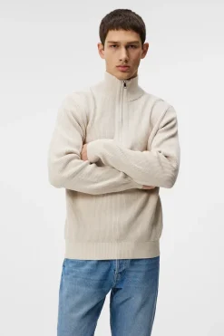 Alex Half Zip Knitted Sweater|J.Lindeberg Clearance