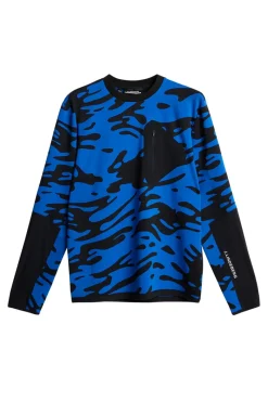Alonso Jacquard Crew Neck|J.Lindeberg