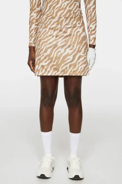 Amelie Mid Print Skirt|J.Lindeberg Outlet