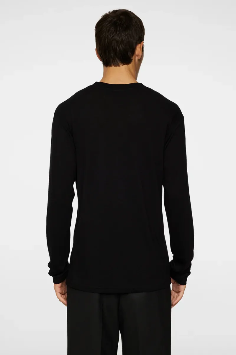 Arnie mock neck LS t-shirt|J.Lindeberg Discount