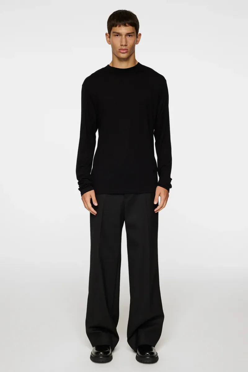 Arnie mock neck LS t-shirt|J.Lindeberg Discount