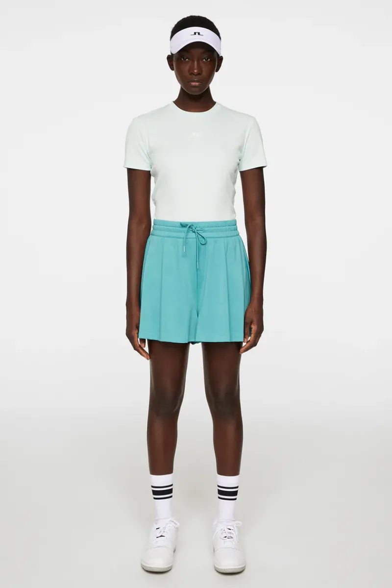 Billie Wide Jersey Shorts|J.Lindeberg New