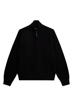 Bon Boiled Wool Quarter Zip|J.Lindeberg Best