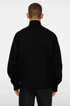 Bon Boiled Wool Quarter Zip|J.Lindeberg Best