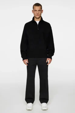 Bon Boiled Wool Quarter Zip|J.Lindeberg Best
