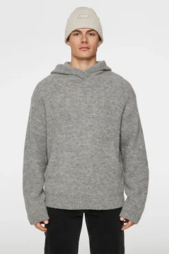 Broon Alpaca Blend Hoodie|J.Lindeberg Best