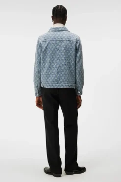 Cam Jacquard Denim Jacket|J.Lindeberg Hot