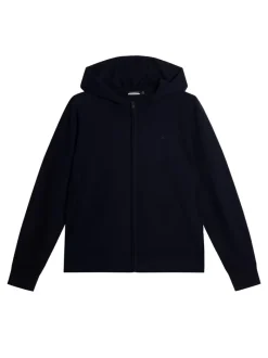 Cameron Hooded Knit Full Zip|J.Lindeberg
