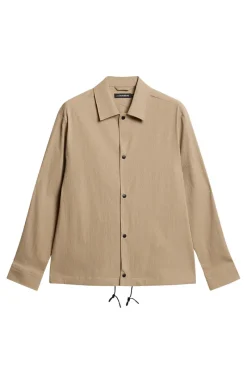Celian Seersucker Overshirt|J.Lindeberg Best