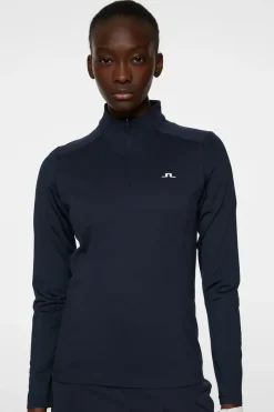 Cindy Quarter Zip Mid Layer|J.Lindeberg