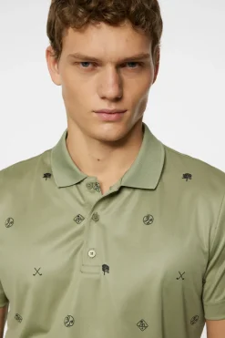 Club House Motif Polo|J.Lindeberg