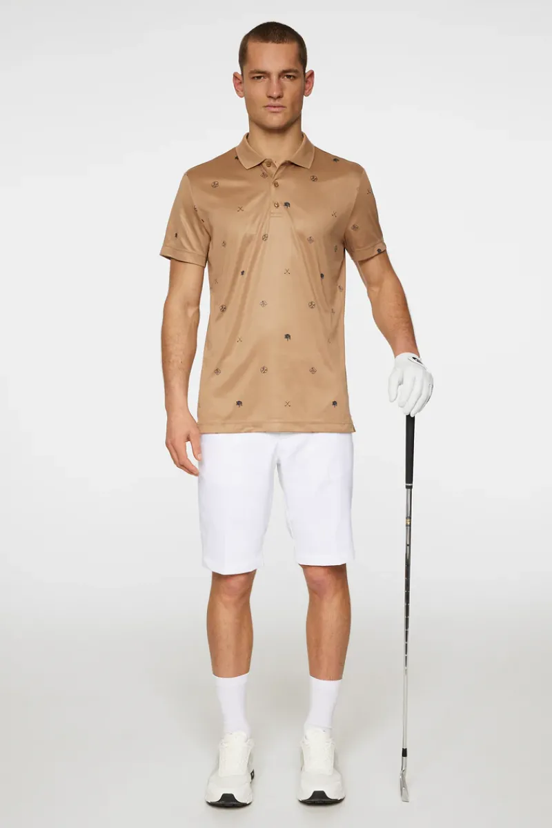Club House Motif Polo|J.Lindeberg Sale