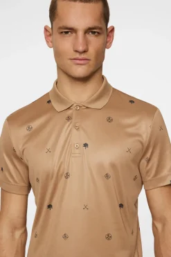 Club House Motif Polo|J.Lindeberg Sale