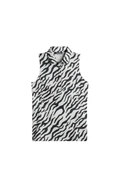 Dena Print Sleeveless Top|J.Lindeberg Clearance
