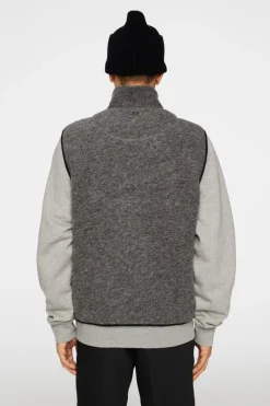 Duncan Wool Fleece Vest|J.Lindeberg Online