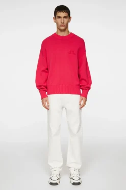 Eddy Cotton Wool Crew Neck|J.Lindeberg New