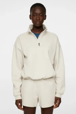 Elin Zip Sweatshirt|J.Lindeberg Clearance