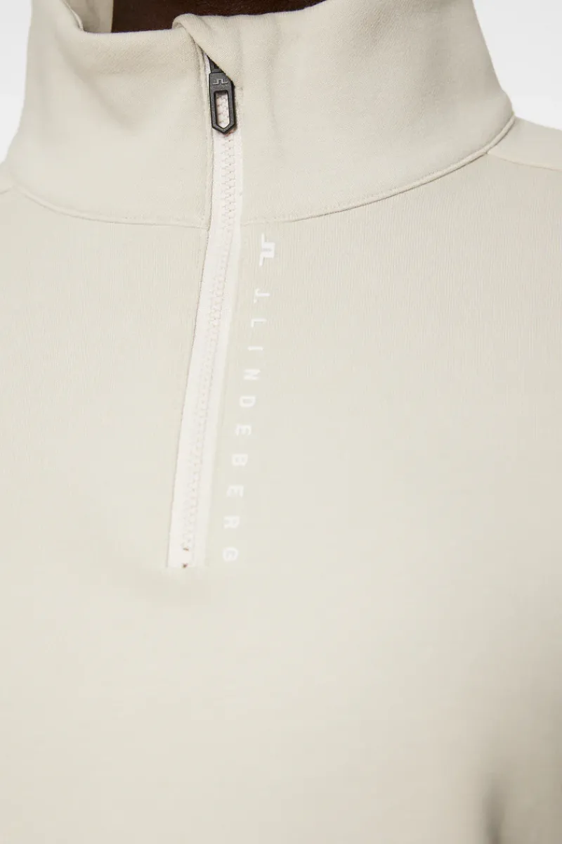 Elin Zip Sweatshirt|J.Lindeberg Clearance