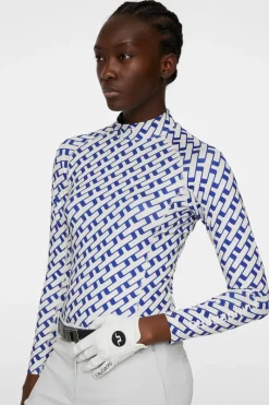 Ella Print Compression Top|J.Lindeberg Discount