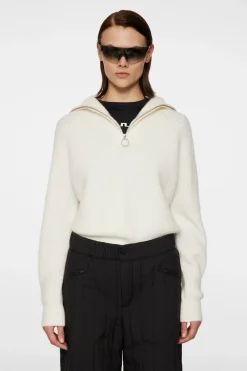 Finja Knitted Zip Sweater|J.Lindeberg Best