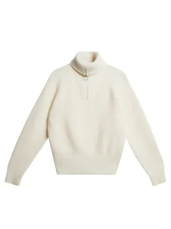 Finja Knitted Zip Sweater|J.Lindeberg Best