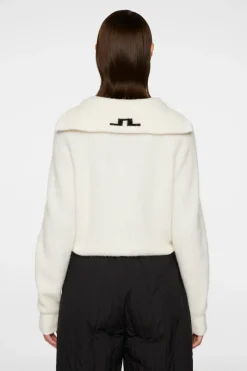 Finja Knitted Zip Sweater|J.Lindeberg Best