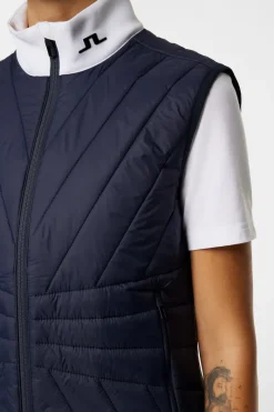 Holma Quilt Hybrid Vest|J.Lindeberg Online