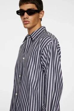Howard Bold YD Stripe Shirt|J.Lindeberg Outlet