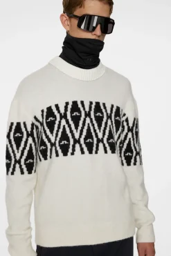 Jalen Jacquard Knitted Sweater|J.Lindeberg Clearance