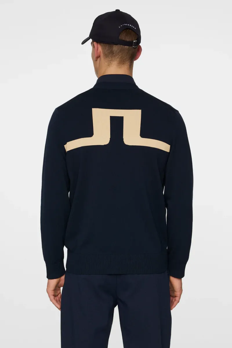 Jarred Knitted Cardigan|J.Lindeberg Online