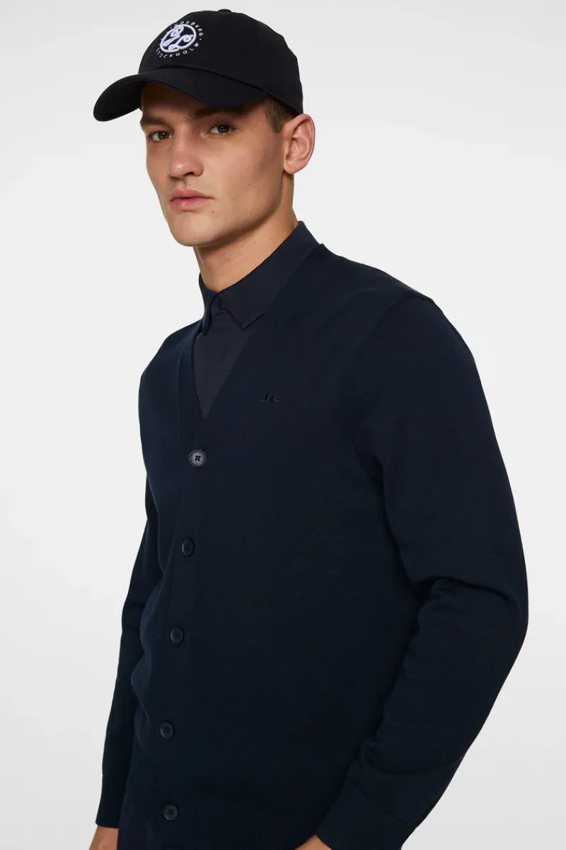 Jarred Knitted Cardigan|J.Lindeberg Online