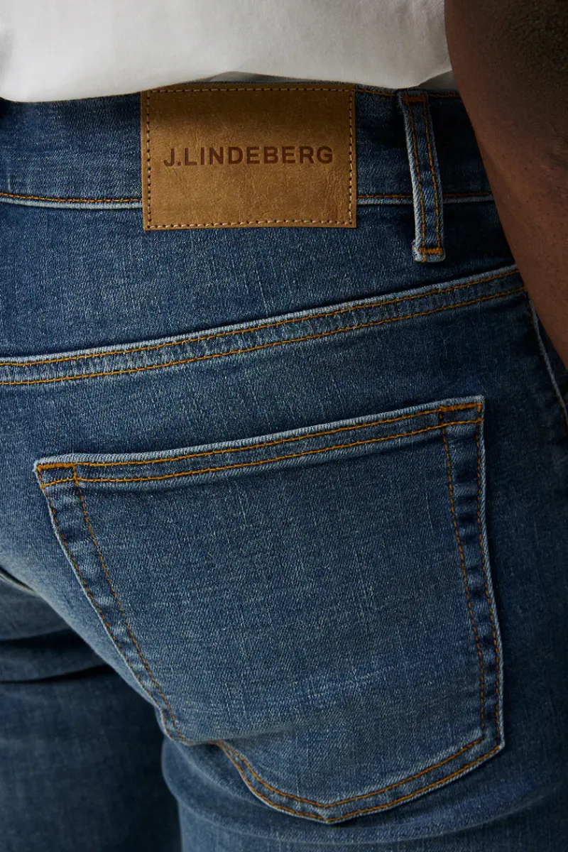 Jay Active Mid Indigo Jeans|J.Lindeberg Hot