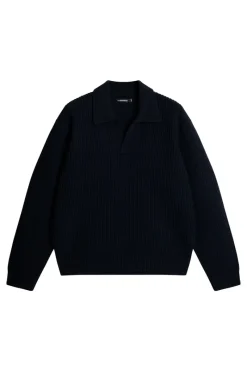 Jethro Heavy Polo Knit|J.Lindeberg Online