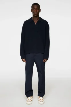 Jethro Heavy Polo Knit|J.Lindeberg Online