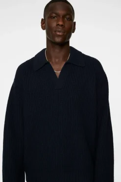 Jethro Heavy Polo Knit|J.Lindeberg Online