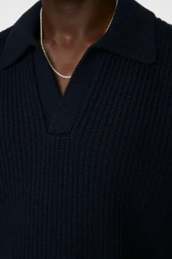 Jethro Heavy Polo Knit|J.Lindeberg Online