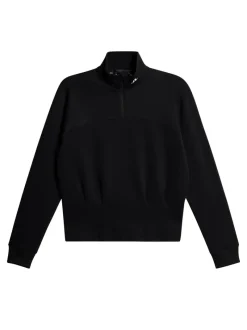 Jodi Quarter Zip Sweatshirt|J.Lindeberg Discount