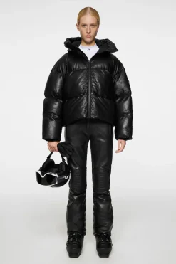 Jolene Leather Padded Jacket|J.Lindeberg Clearance