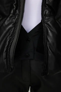 Jolene Leather Padded Jacket|J.Lindeberg Clearance
