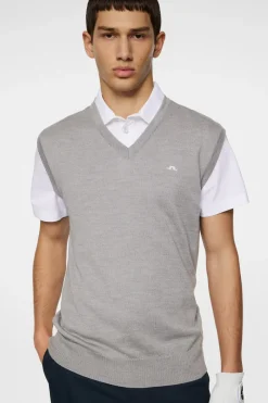 Liam Knitted Vest|J.Lindeberg Clearance