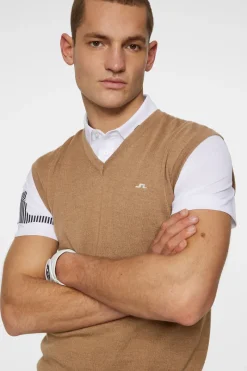 Liam Knitted Vest|J.Lindeberg Clearance