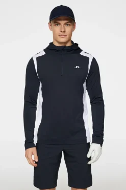 Lukas Quarter Zip Hood|J.Lindeberg Hot